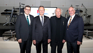 Peter Blumenrath, Obermeister Hans-Joachim Hering, Prof. Dr. Dieter Oesterwind Peter Blumenrath, Obermeister Hans-Joachim Hering, Prof. Dr. Dieter Oesterwind